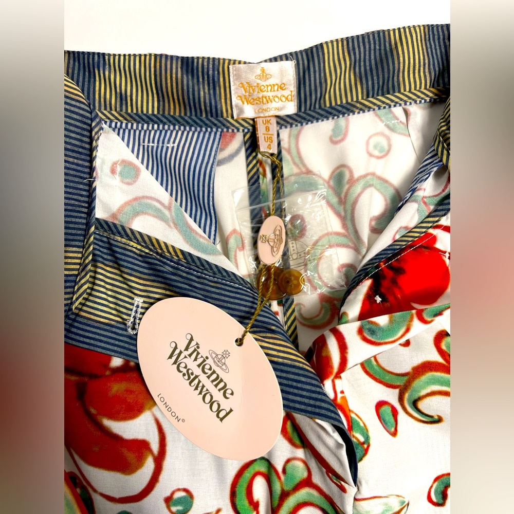 Vivienne Westwood RARE SS11 GOLD LABEL ALCOHOLIC SHORTS NWT US4